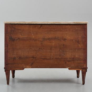 Byrå, Stockholmsarbete, 1700-talets slut, Sengustaviansk.