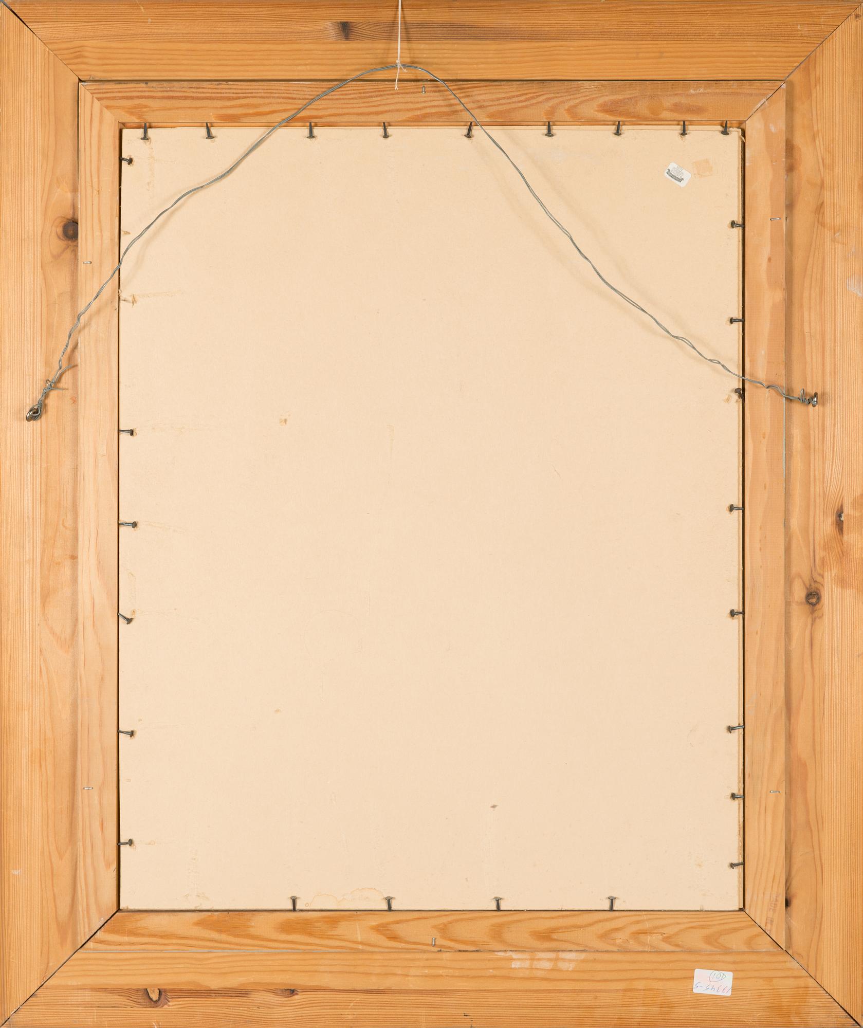 Eemu Myntti, mixed media, signed and dated-31.