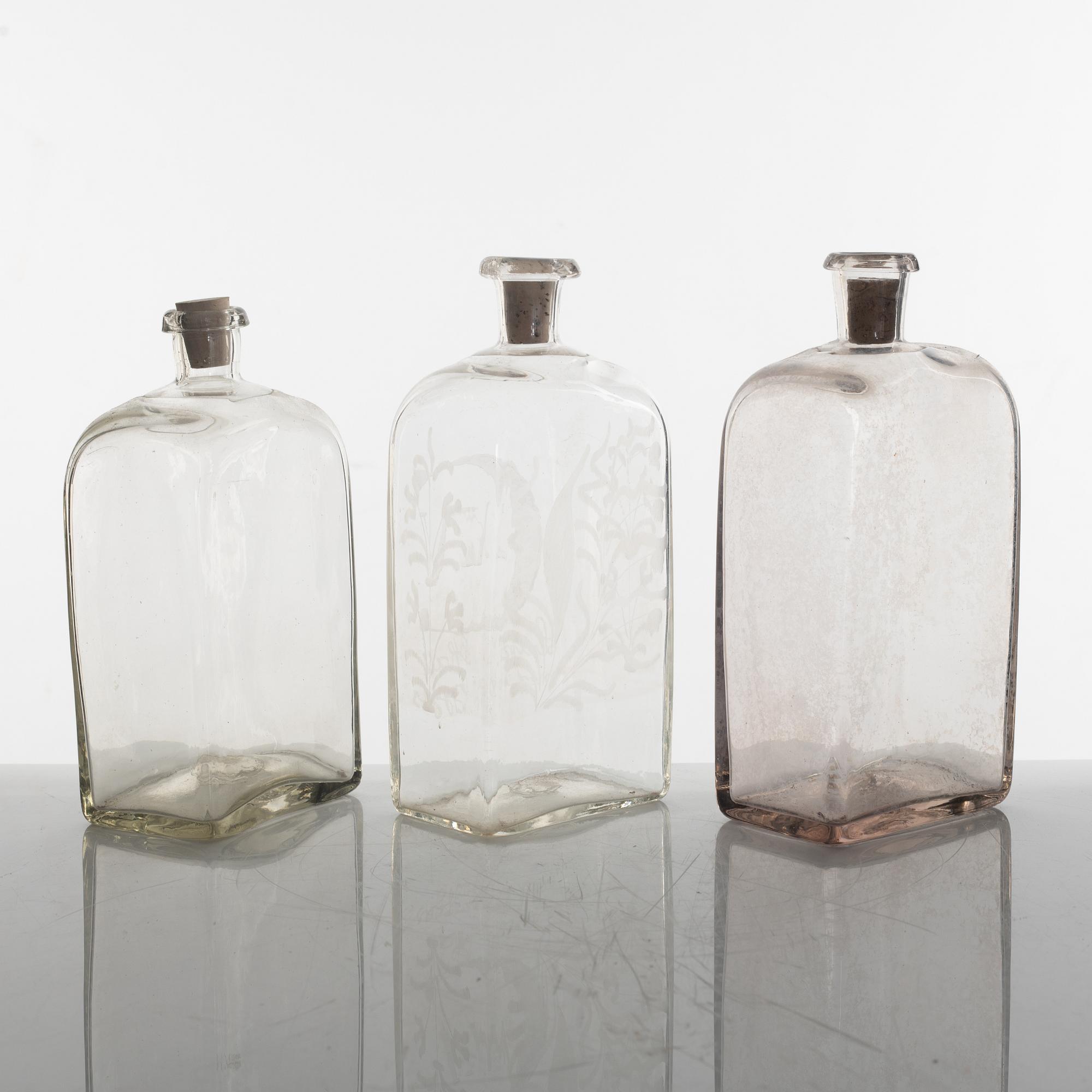Flaskschatull, 1800-tal.