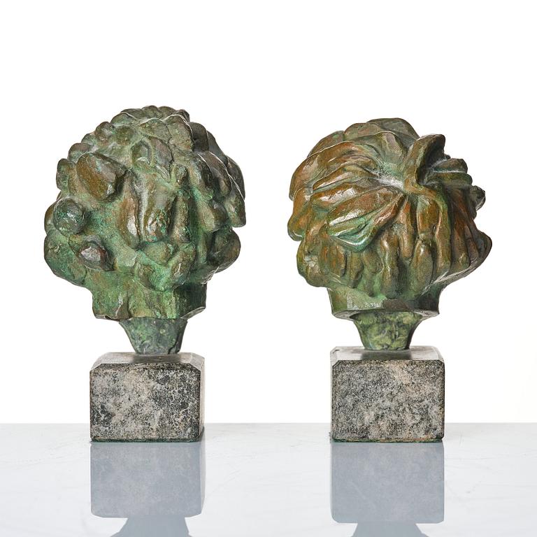 Carl Milles, Untitled (two heads).
