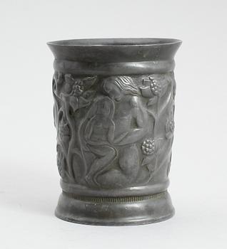 VAS, diskometall, Just Andersen, Danmark, 1900-talets första hälft.