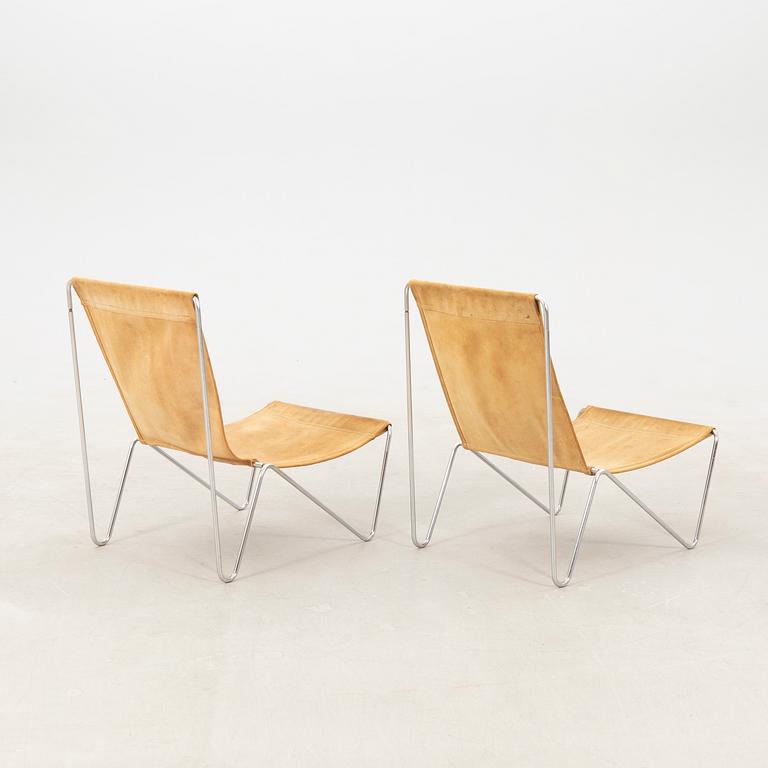 Verner Panton, fåtöljer ett par "Bachelor chair", formgiven 1955.