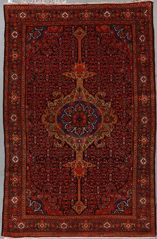 RUG, semi-antique Malajir. Around  218 x 142 cm.