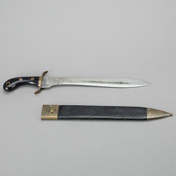 FASKINKNIV samt KINDJAL, 1800/1900-tal.