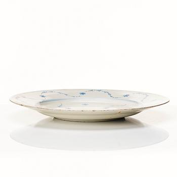 A Swedish Rörstrand faiece dish, dated 14/10 1759.