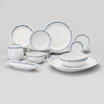 RAIJA UOSIKKINEN, SERVIS, 33 delar, "Linnea", Arabia 1954-64.