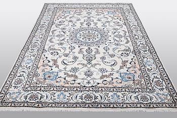 Matto, Nain, part silk, 9 LAA, ca 318 x 196.