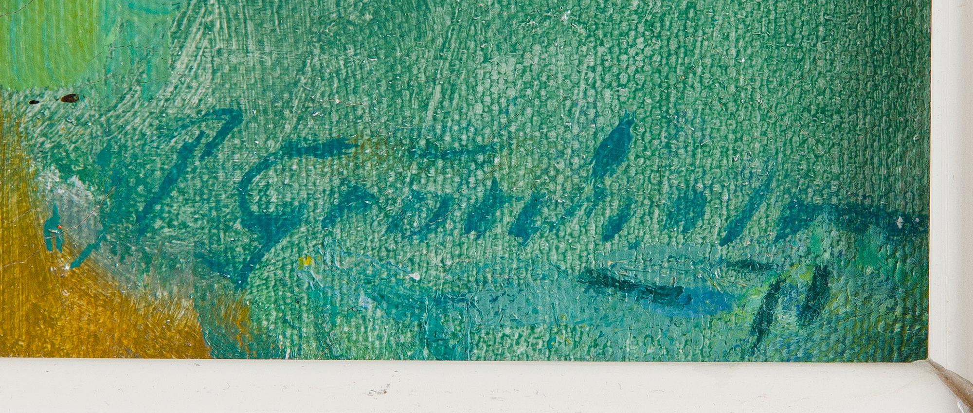 Paul Grönholm, Vehreä maisema.