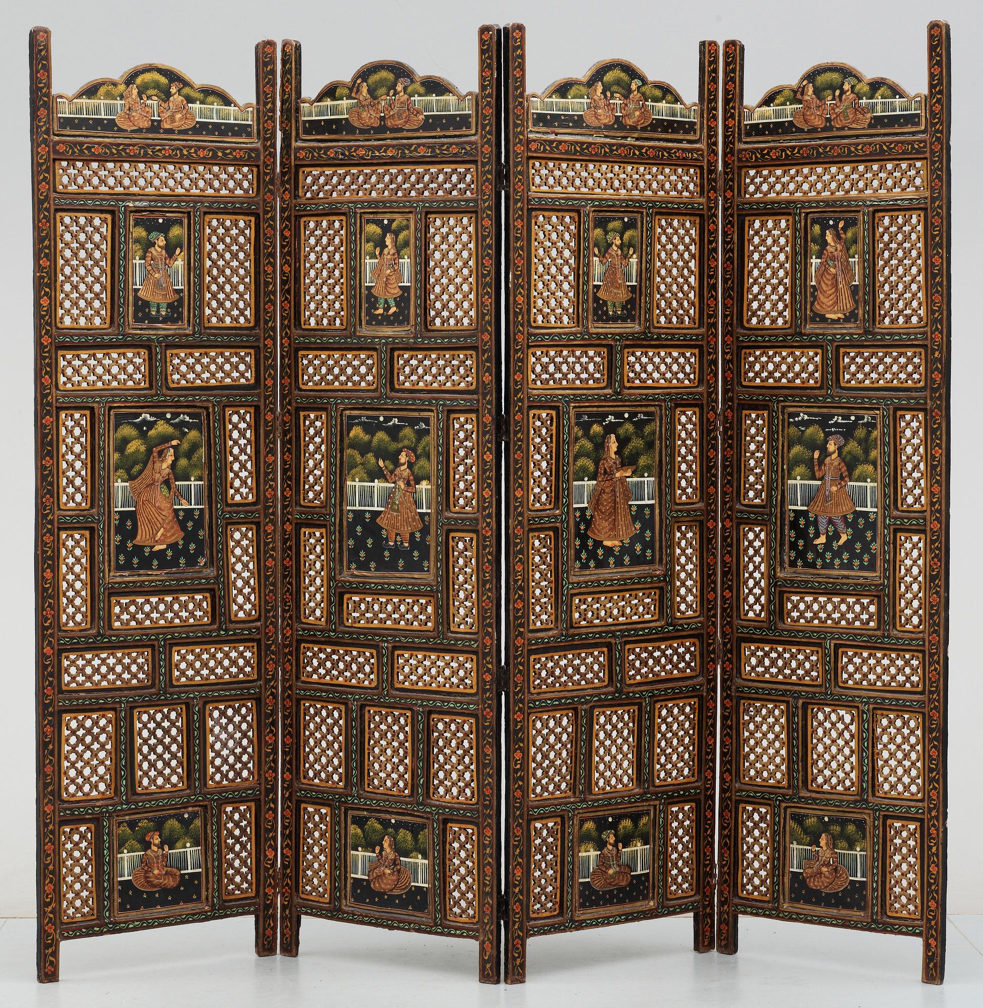 VIKSKÄRM, Indien 1900-tal.