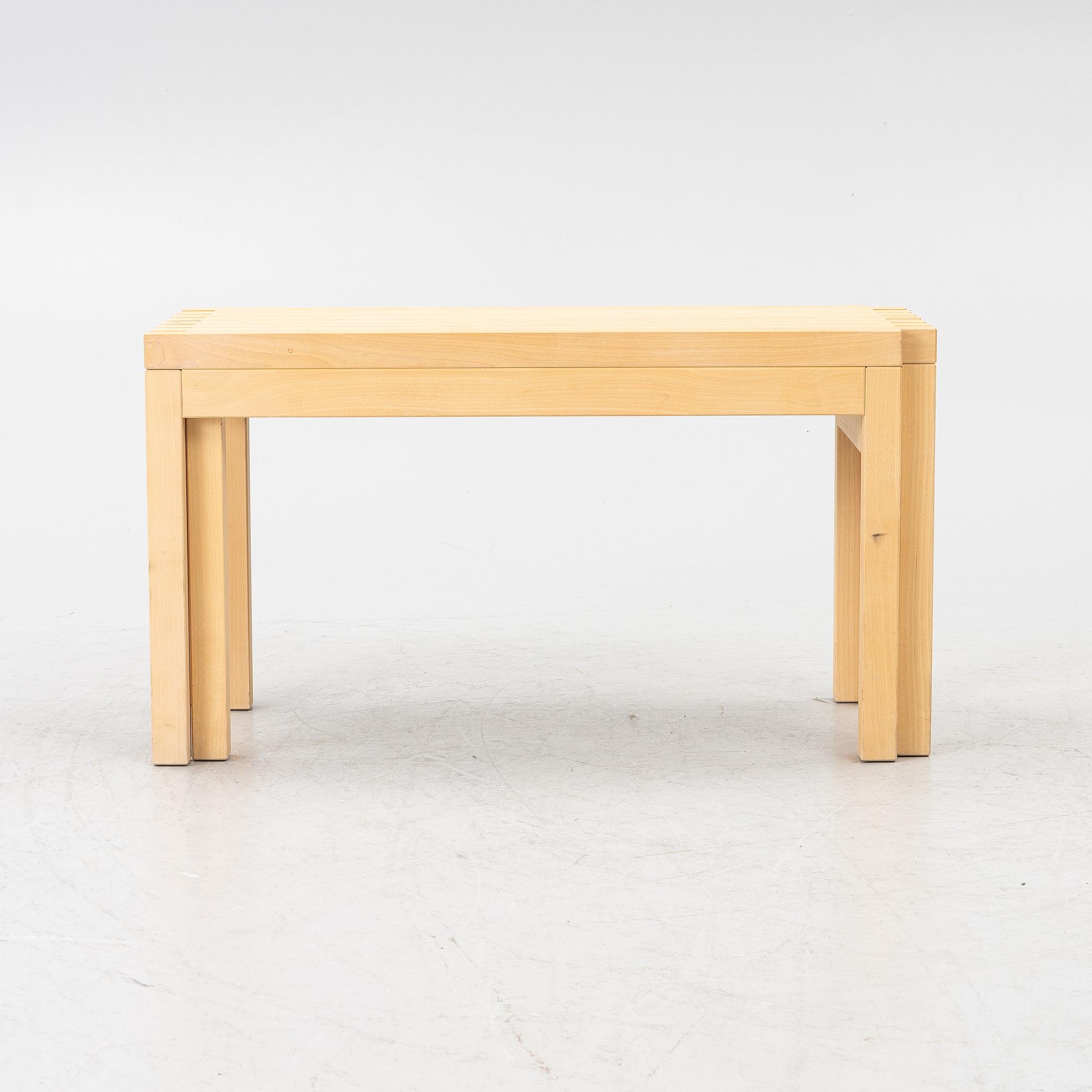 Marit Stigsdotter, a 'Cambio' bench, Stolab, 2008.