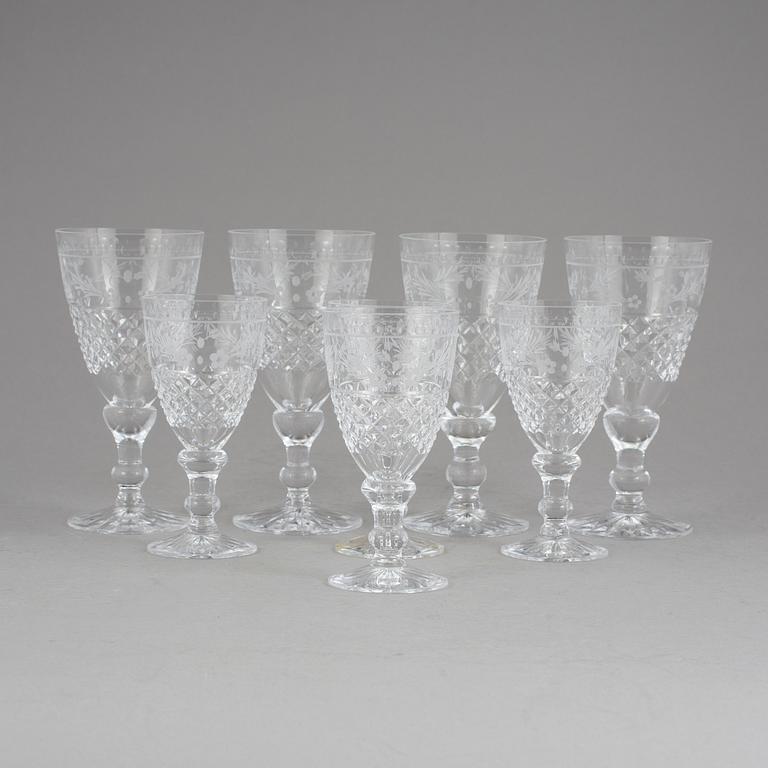 GLASSERVISDELAR, 8 st, "Elvira Madigan", Kosta.