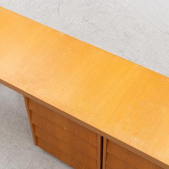 Carl Gustaf Hiort af Ornäs, desk with two drawers, HMN Huonekalu Mikko Nupponen, 1960s.