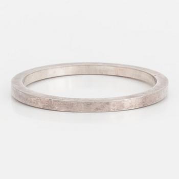 KERSTIN ÖHLIN LEJONKLOU, a sterling silver bracelet from Östersund, 1974.