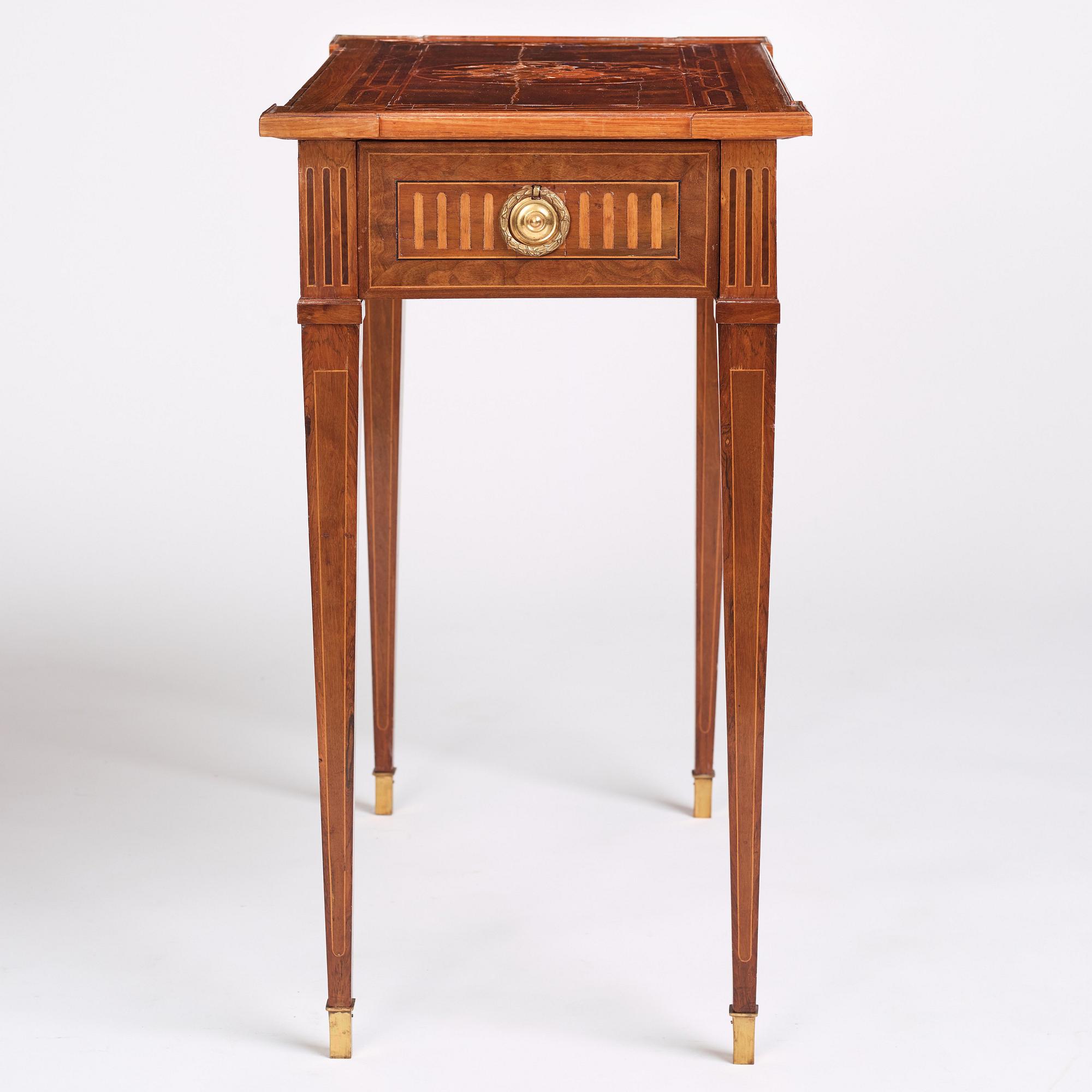 Bord, av Georg Haupt (mästare i Stockholm 1770-84), Gustavianskt.