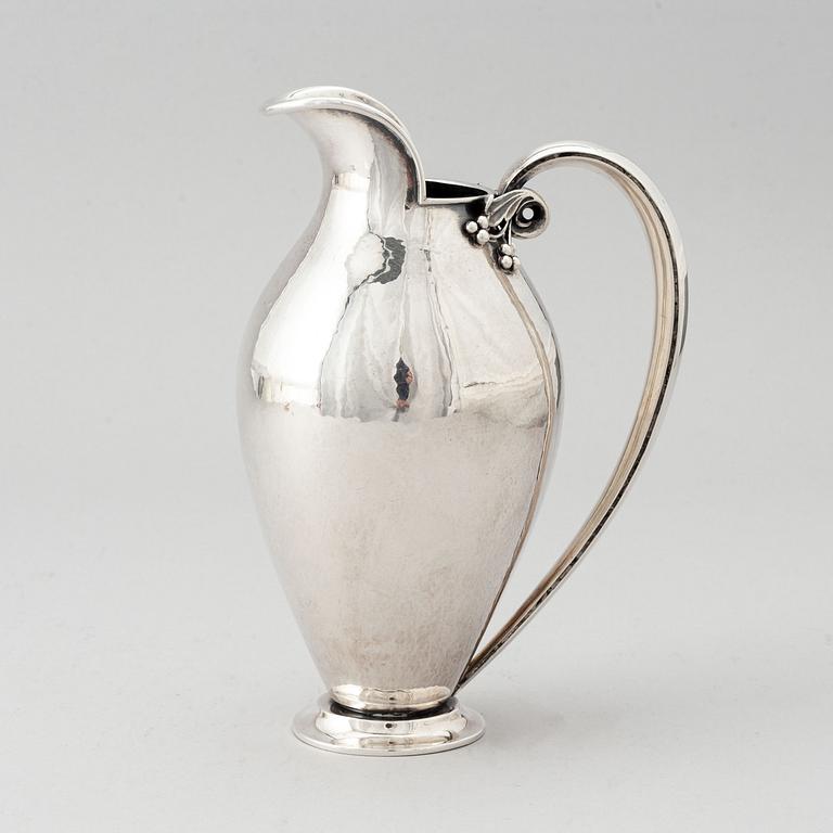 CG Hallberg, a silver jug, Stockholm 1943.