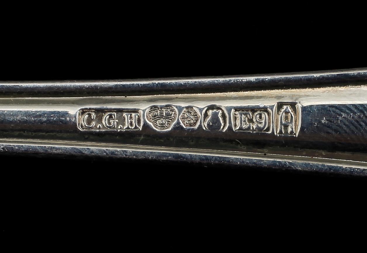 SKEDAR, 24 delar, silver. Tot vikt ca 614 g.