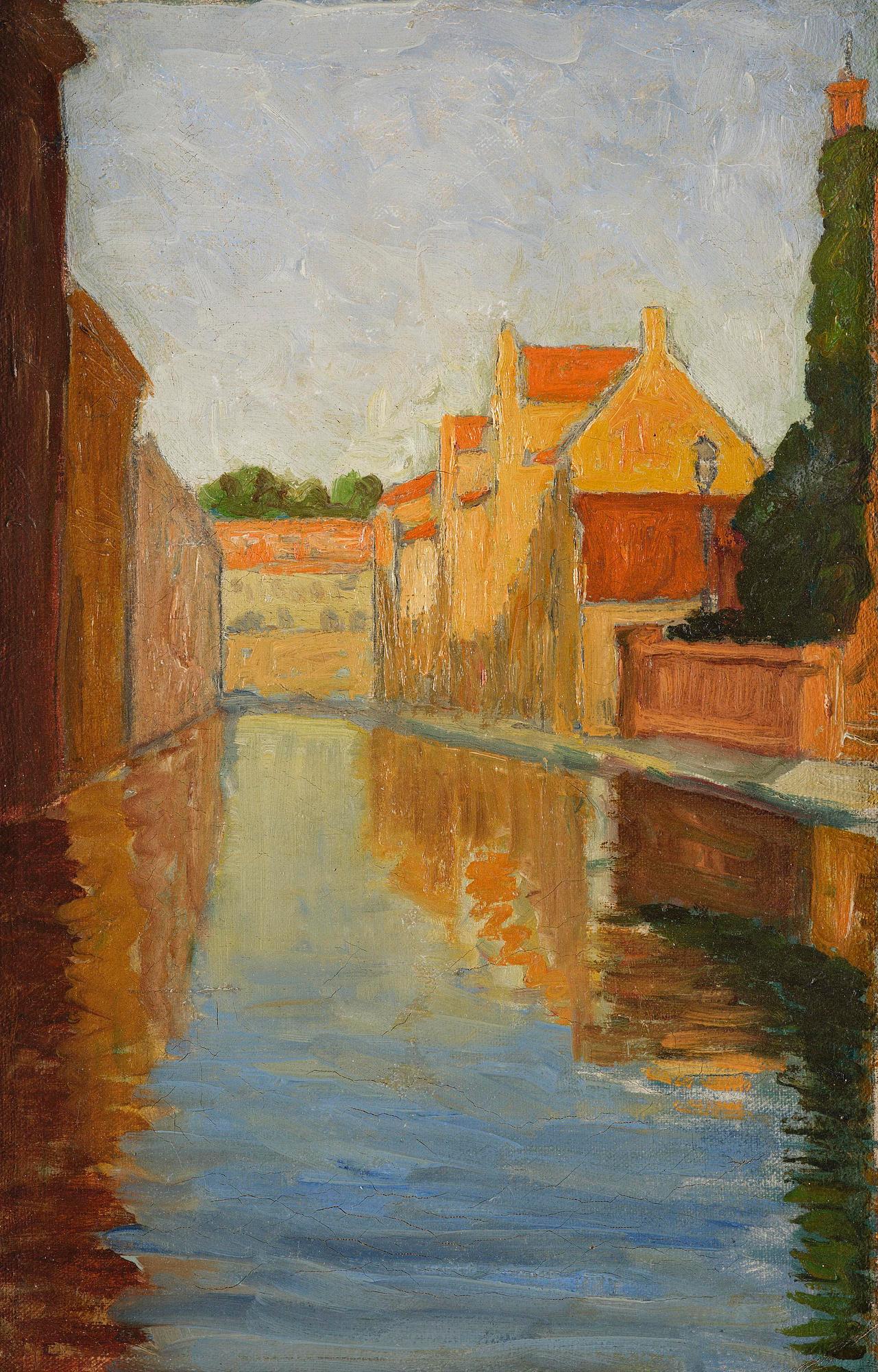 Olof Sager-Nelson, Motif from Bruges.