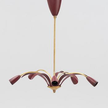 A 1950's ceiling light.