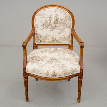 KARMSTOL, Louis XVI-stil, Frankrike, 1900-talets första hälft.