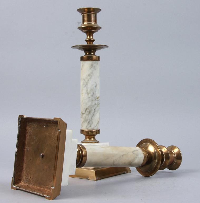 LJUSSTAKAR, 1 par, 1900- talets första del.