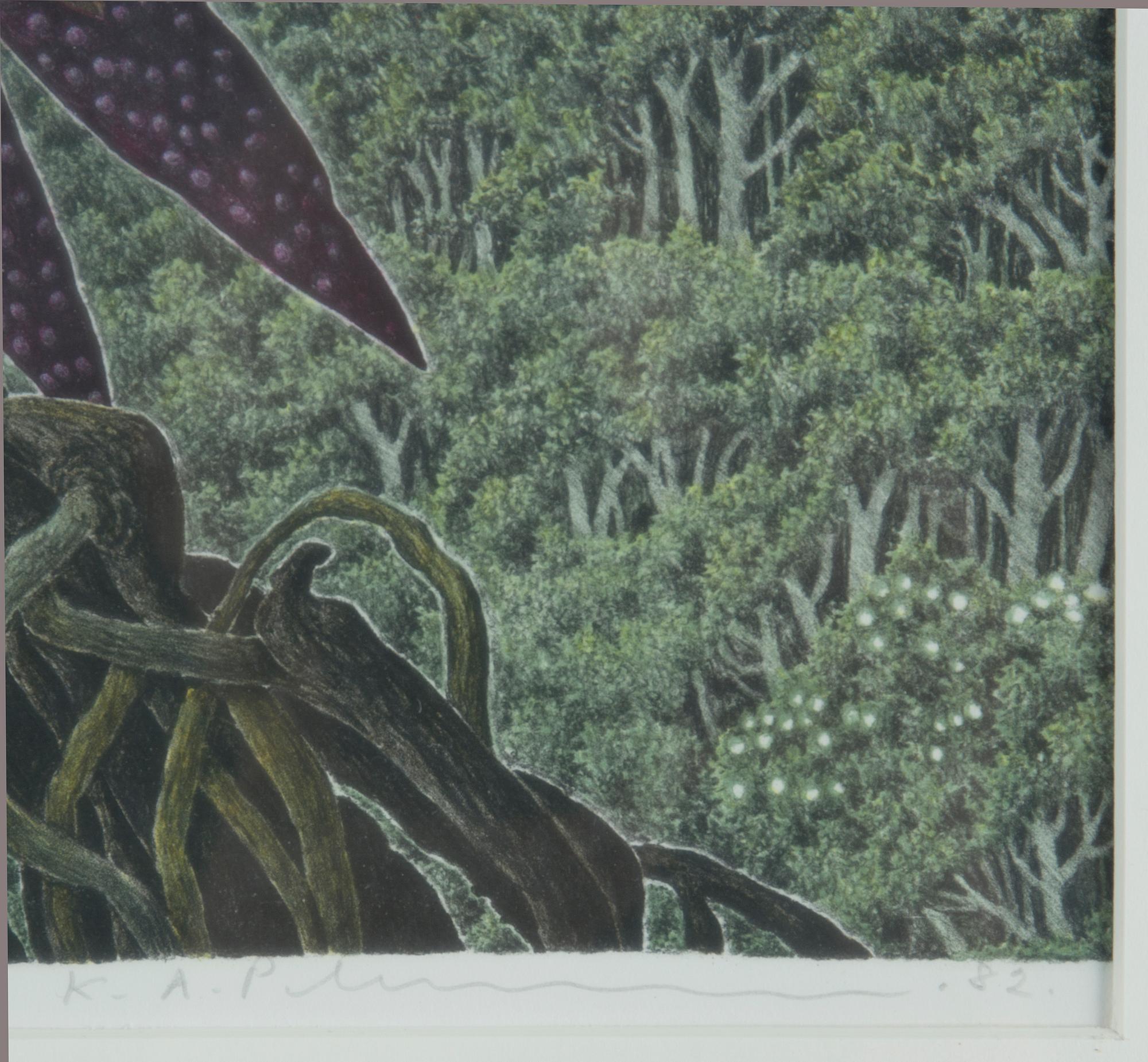 KARL AXEL PEHRSON, färglitografi, signerad och numrerad, 94/385.