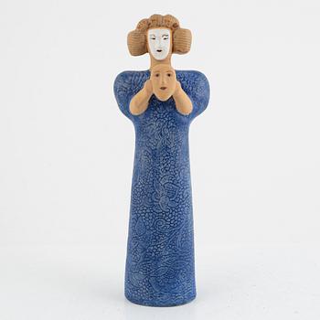 Lisa Larson, a "Teater" stoneware sculpture, K-Studion, Gustavsberg, Sweden.