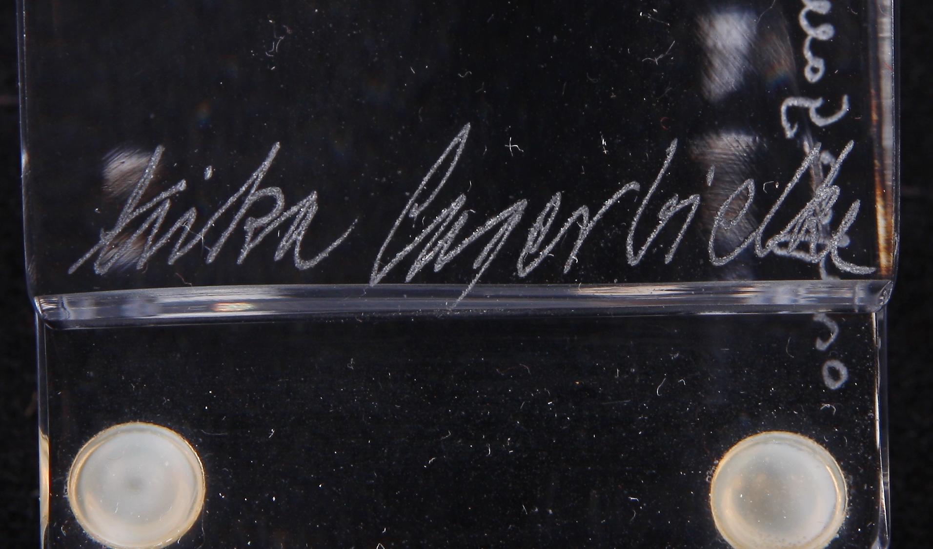 SKULPTUR, glas, Erika Lagerbielke, Orrefors, sign.