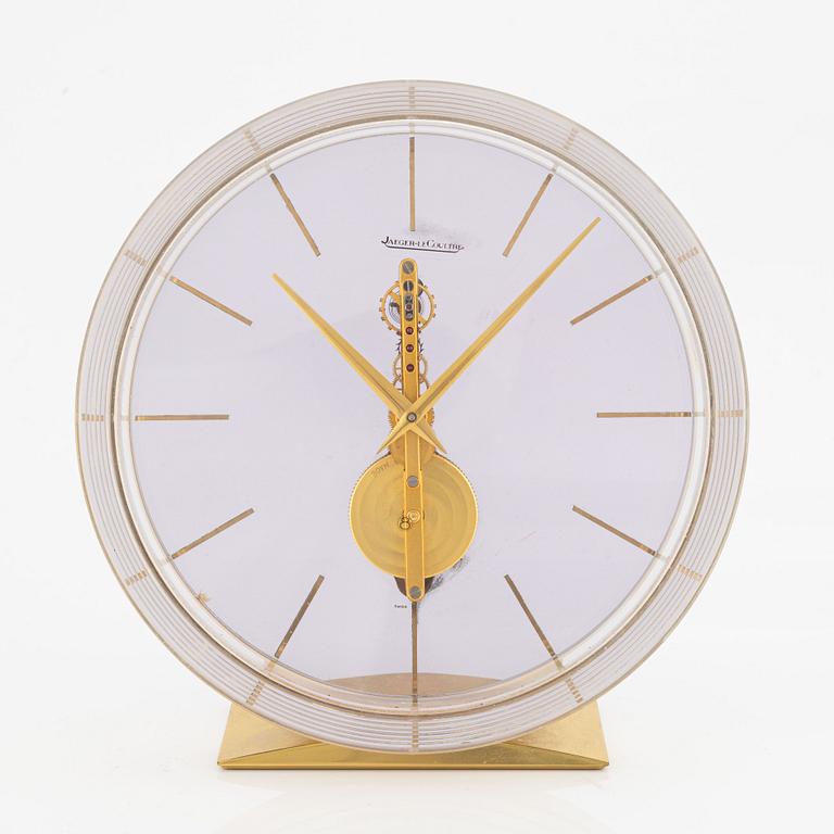 Jaeger-LeCoultre, desk clock, 14 x 15 cm.