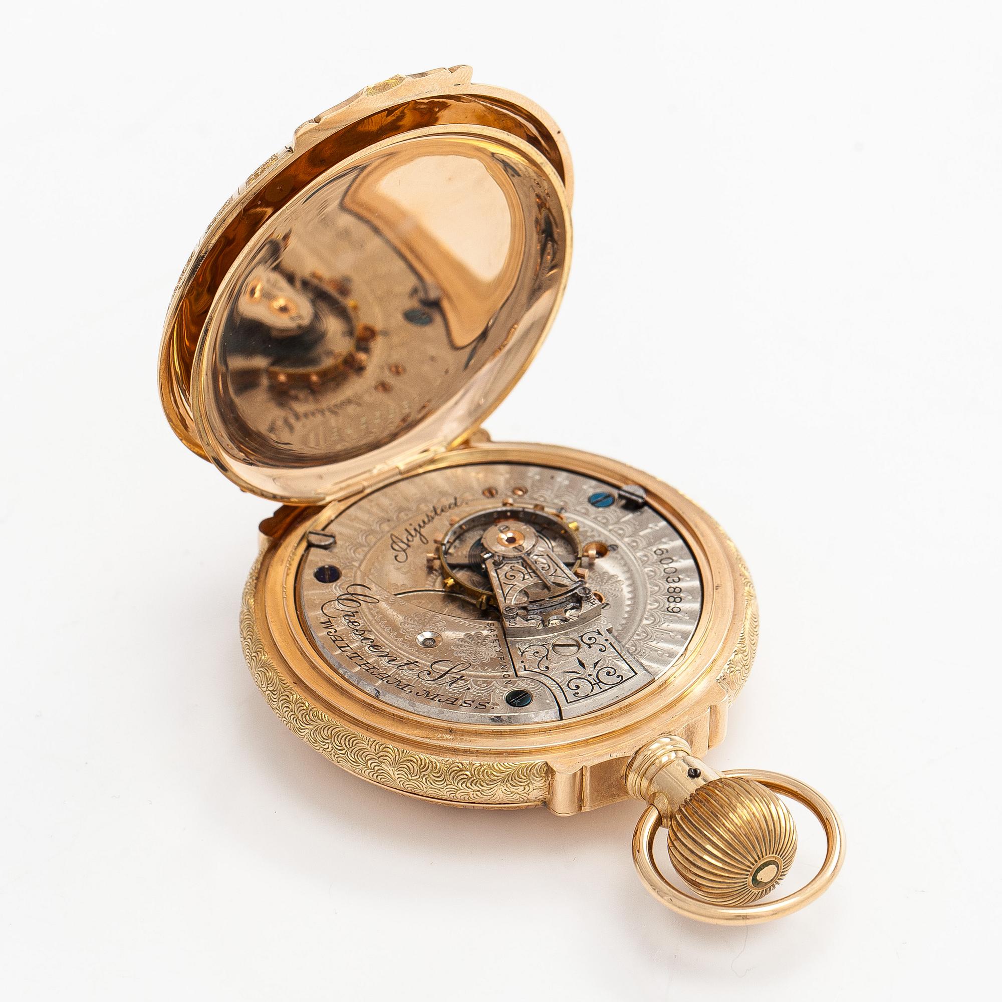 American Waltham, fickur, savonett, 55 mm.