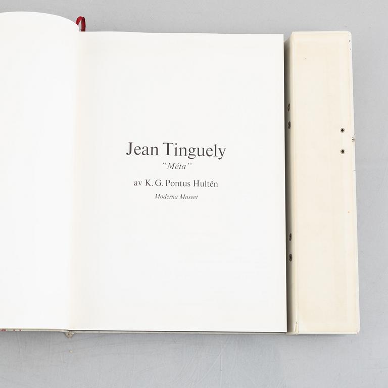 Jean Tinguely, after, "Méta" book, by K.G. Pontus Hultén. Moderna Museet, Stockholm,  1972.