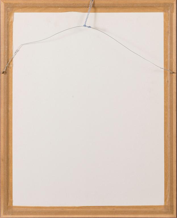 MANNO KALLIOMÄKI, etching, signed and dated 1973, numbered työvedos 5/5.