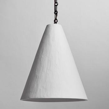 Rose Uniacke, taklampa, "Plaster Cone Hanging Light", Rose Uniacke, Storbritannien.