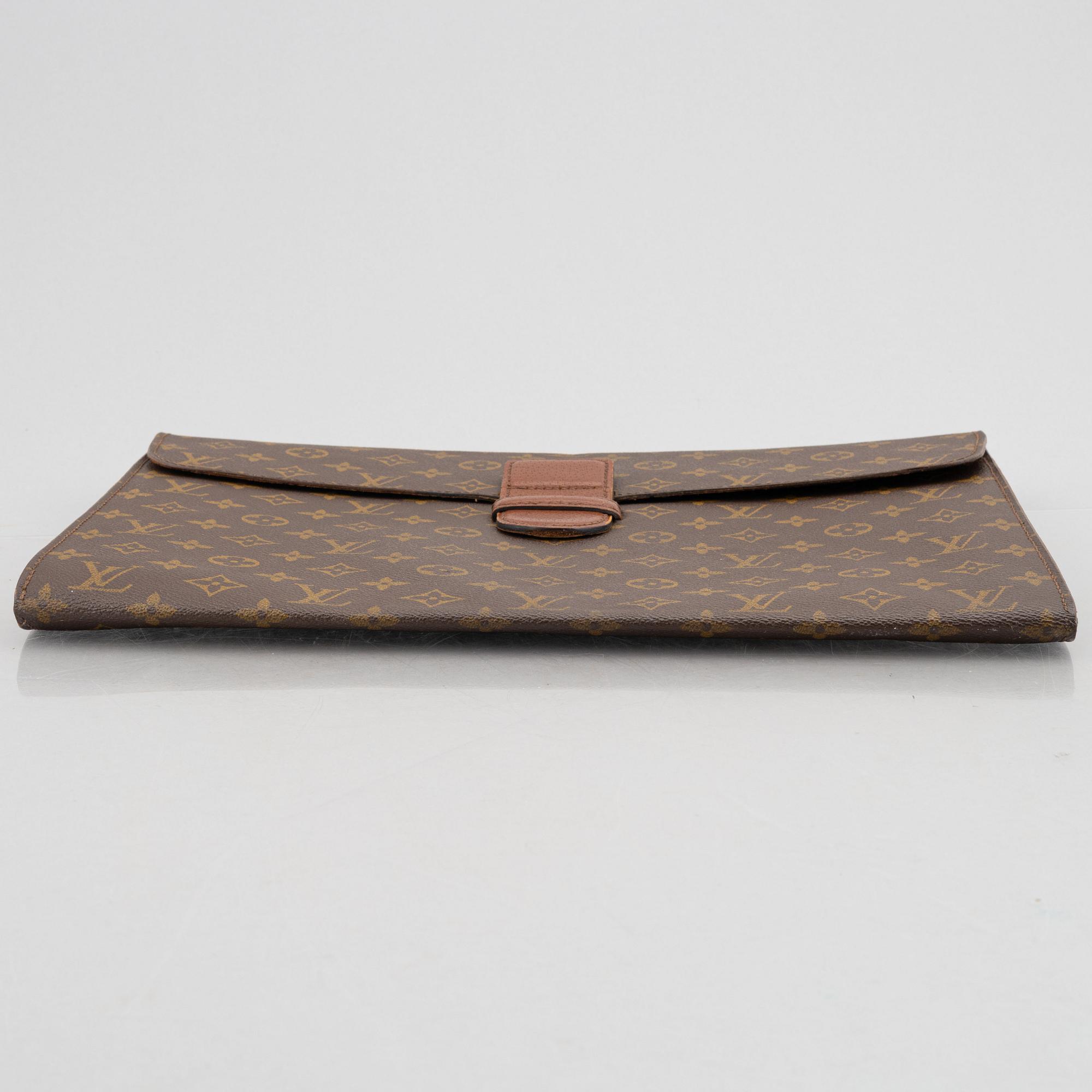 Louis Vuitton, dokumentportfölj, "Poche Ministre", vintage.