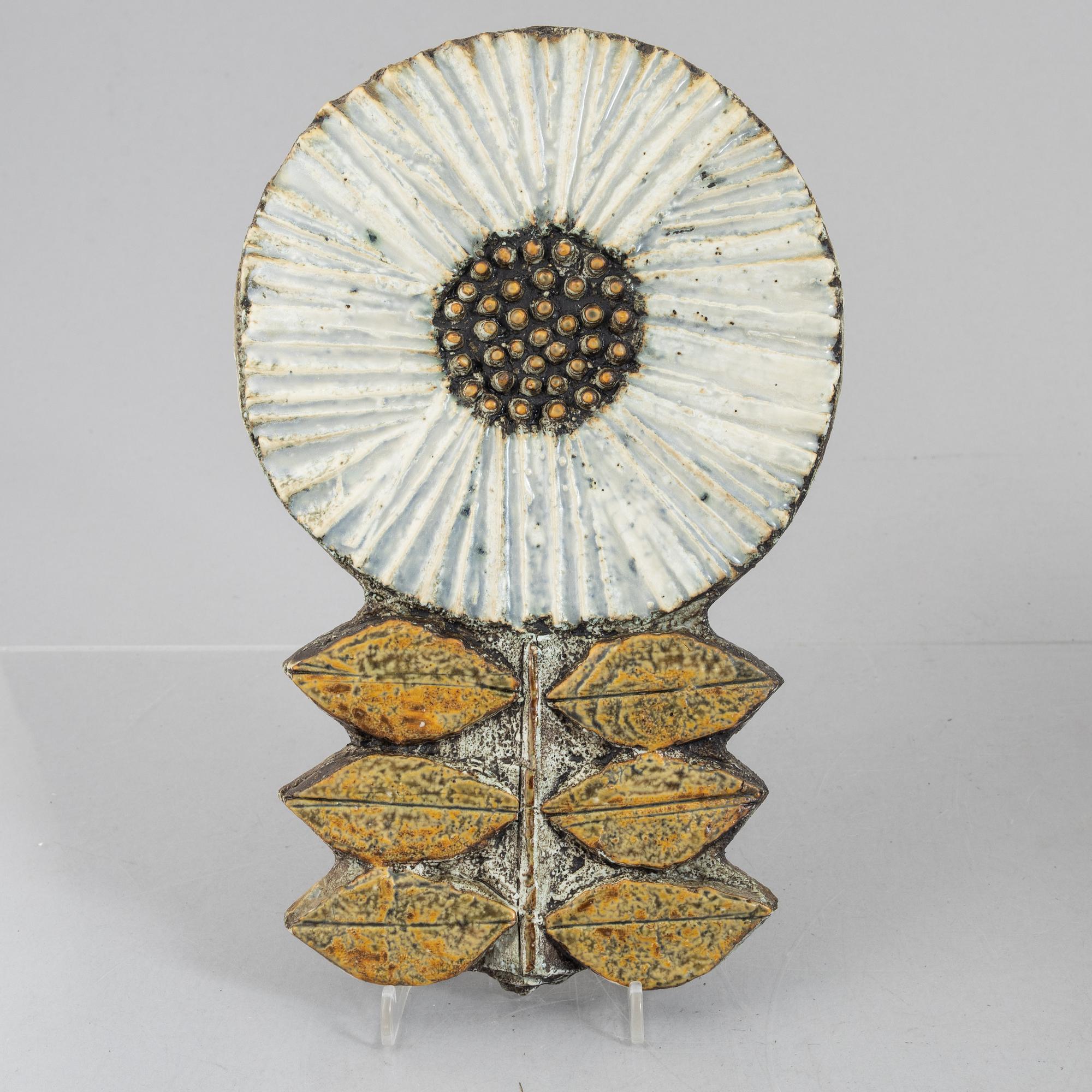 Lisa Larson, three wall reliefs, Gustavsberg.