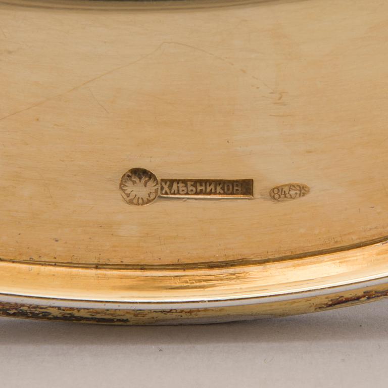 SAMOVAARI, hopea, Khlebnikov, Moskova 1899-1908.