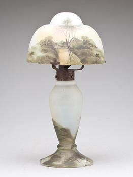 BORDSLAMPA, glas. Jugend, 1910-20-tal.