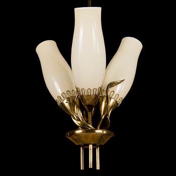 MAURI ALMARI, a mid 20th century, '71020' chandelier for Idman.