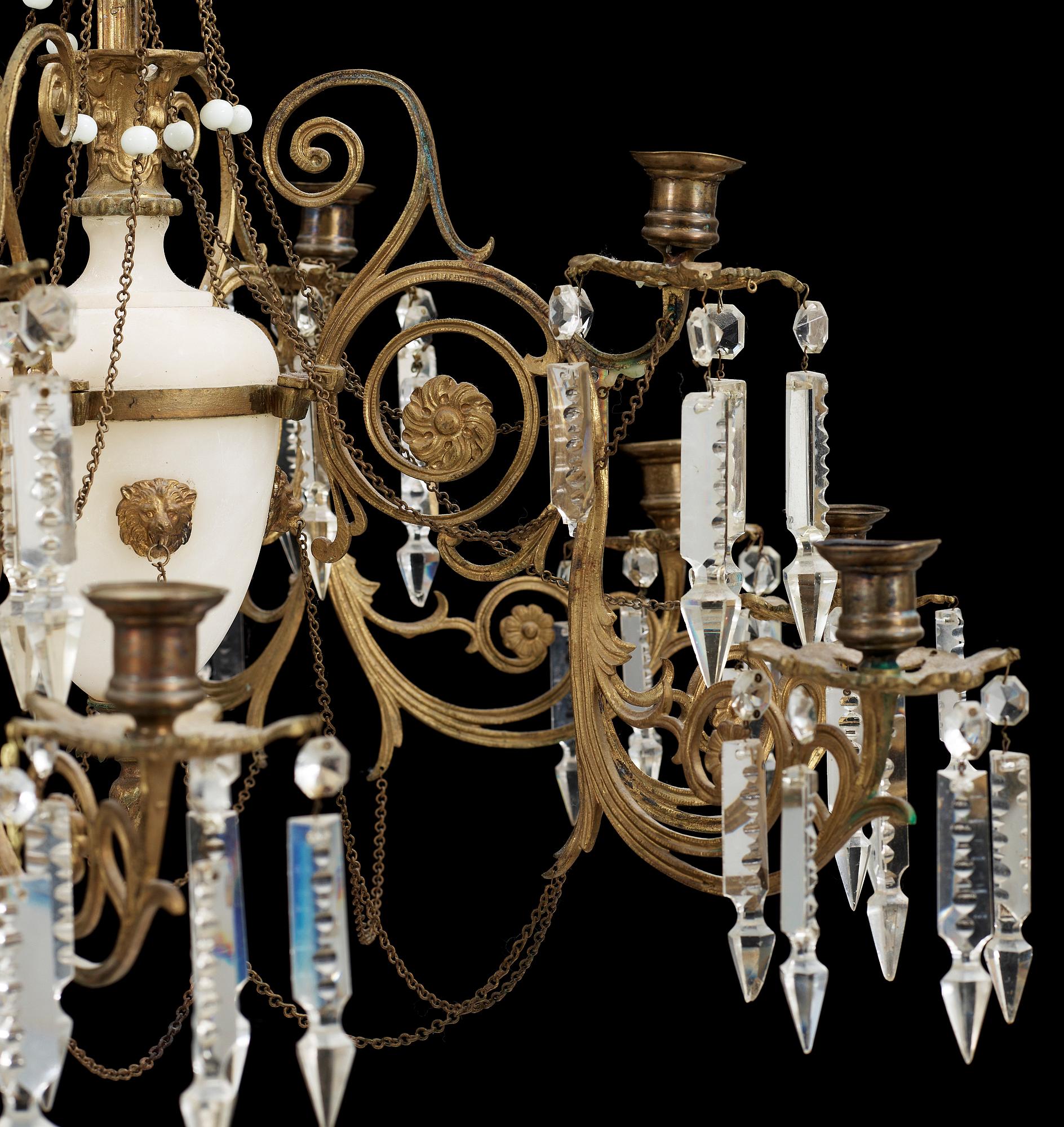 LJUSKRONA, oskariansk, sent 1800-tal. H ca 85.