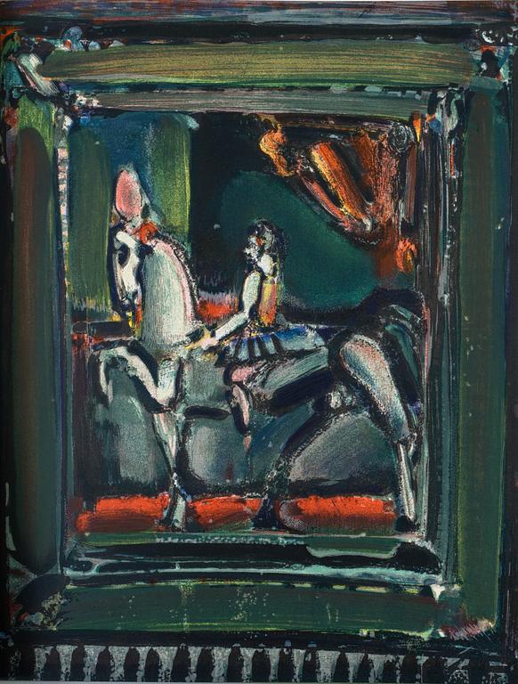 FOUR BOOKS, "Hommage a Georges Rouault, Marino Marini, Max Ernst, Manzù, "XXe siècle, G. di San Lazzaro.