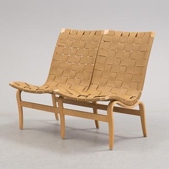 BRUNO MATHSSON, a 'Arbetsstolen' sofa from Firma Karl Mathsson, Värnamo.