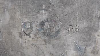 BREVKORG, tenn, firma Svenskt Tenn 1928. Troligen design Björn Trägårdh.