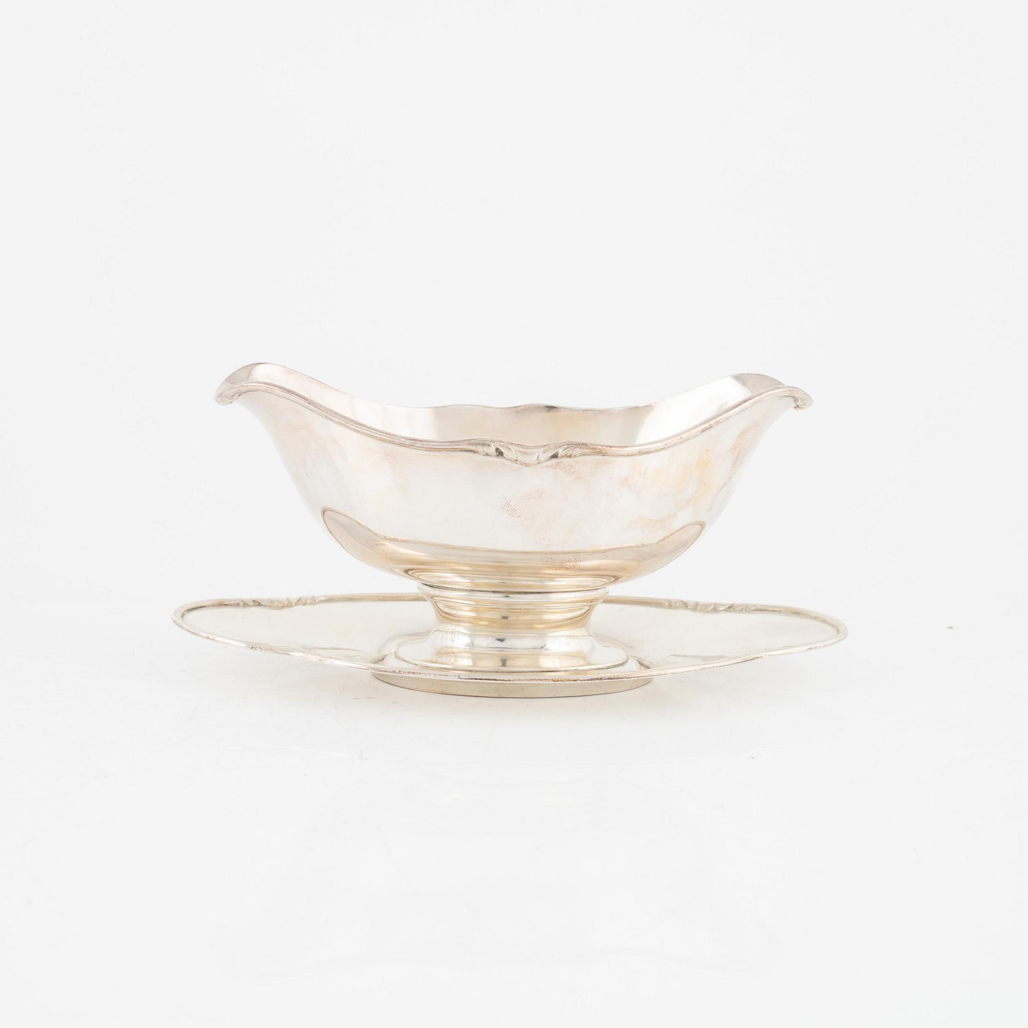 W.A. Bolin, a silver bowl, Stockholm 1930.