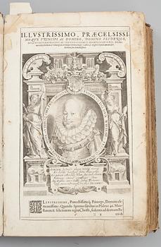BOK, BIBLIA LATINA. Testamenti veteris Biblia Sacra. 1600-tal.