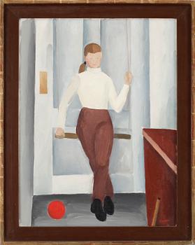 LENNART GRAM, olja på duk, sign.