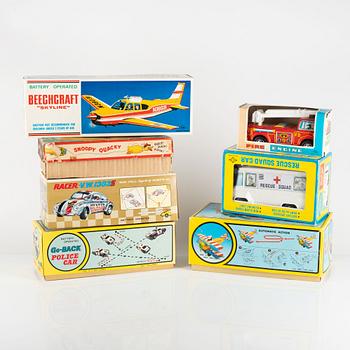Toys, 7 pieces, Japan, second half of the 20th century.