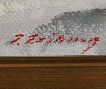 TAGE ERIKSSON, olja på duk, signerad.