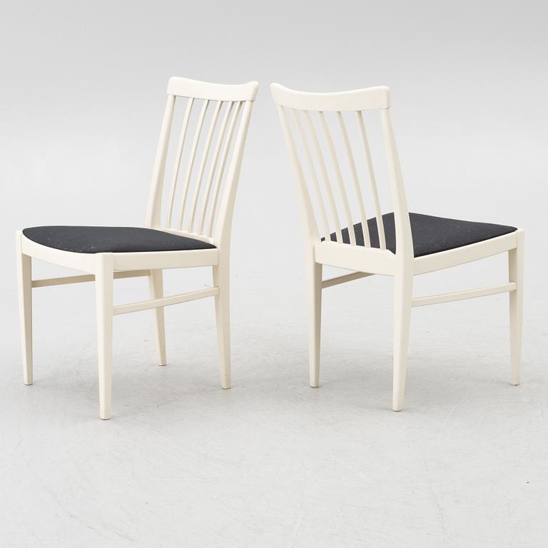 Carl Malmsten, chairs, 8 pcs, "Herrgården", Bodafors.
