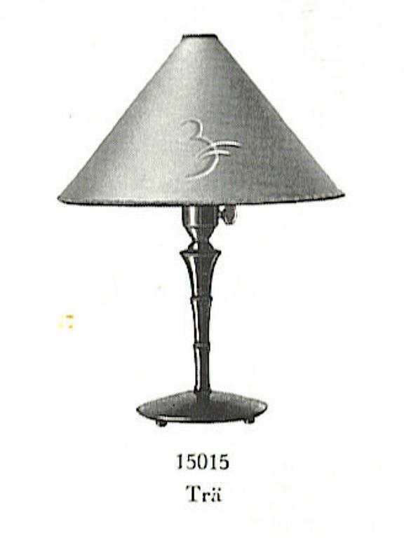 Harald Notini, a table lamp model "15015", Arvid Böhlmarks Lampfabrik, Stockholm 1930s.