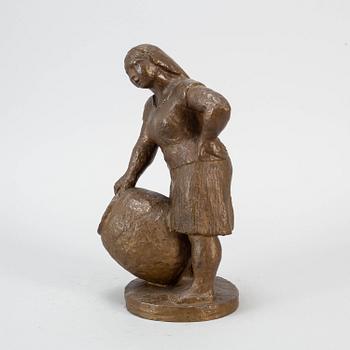 ADAM FISCHER, sculpture, bronze, signed and dated -39.