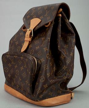 RYGGSÄCK, "Montsouris", Louis Vuitton.